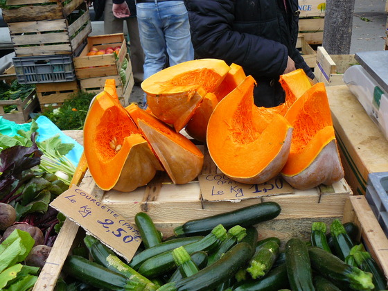 Pumpkins at Arles market.JPG